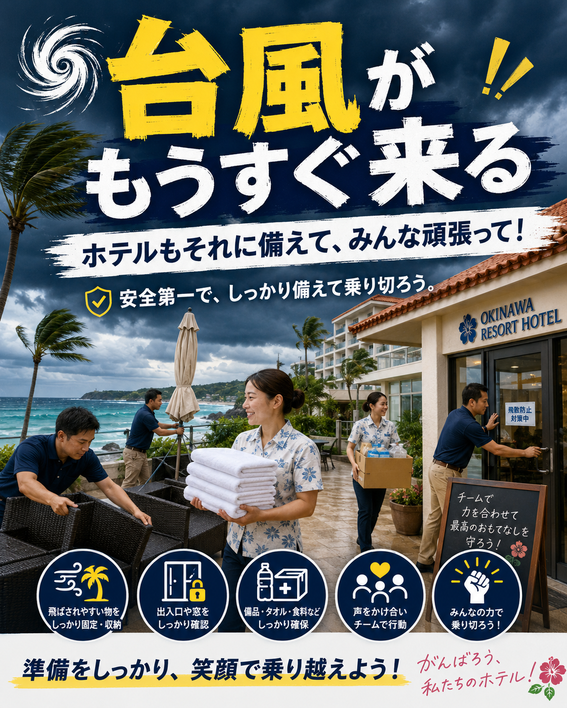 沖縄台風