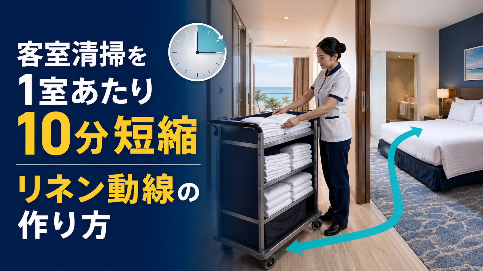 リネン動線