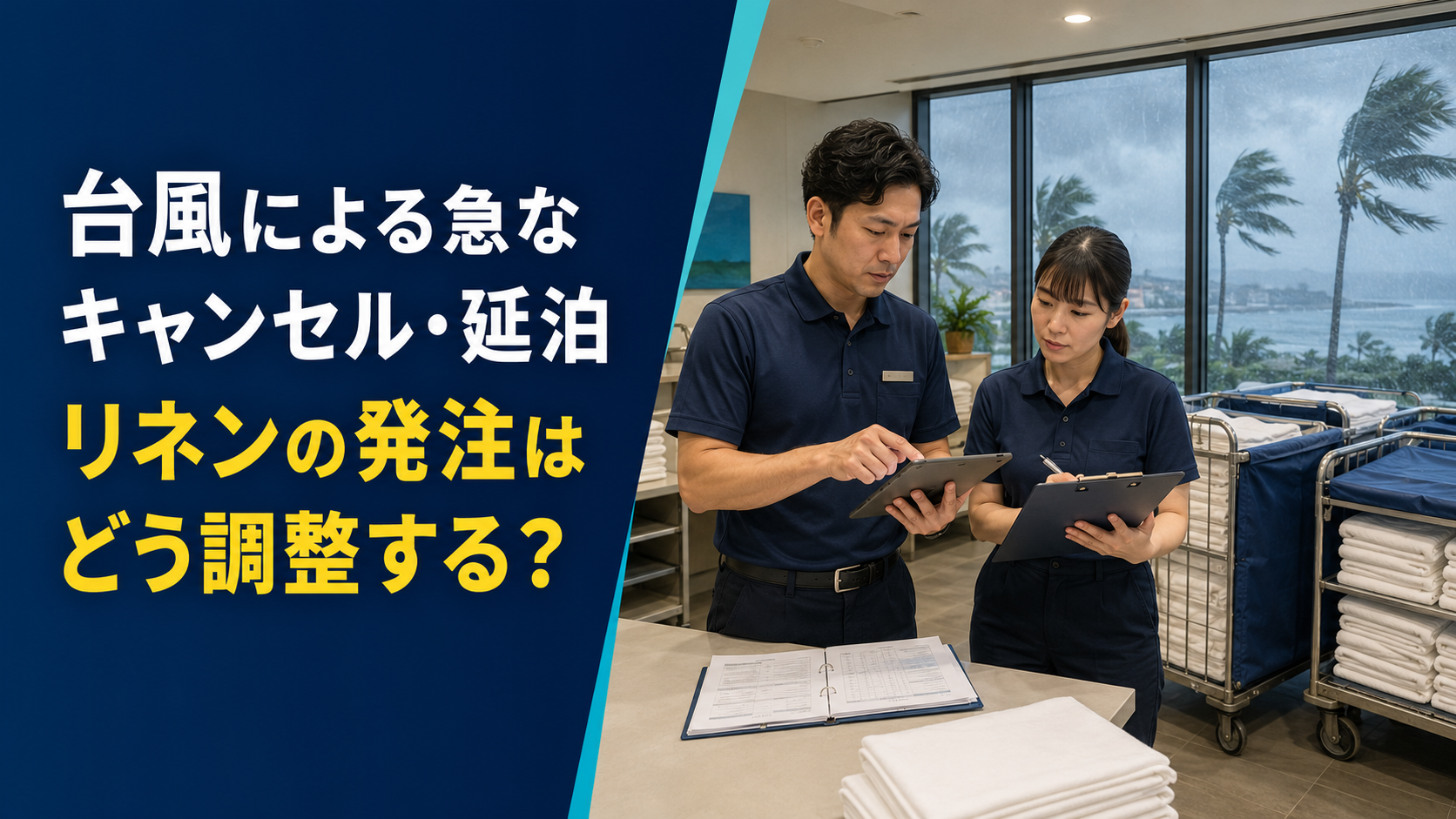 ホテルのキャンセル