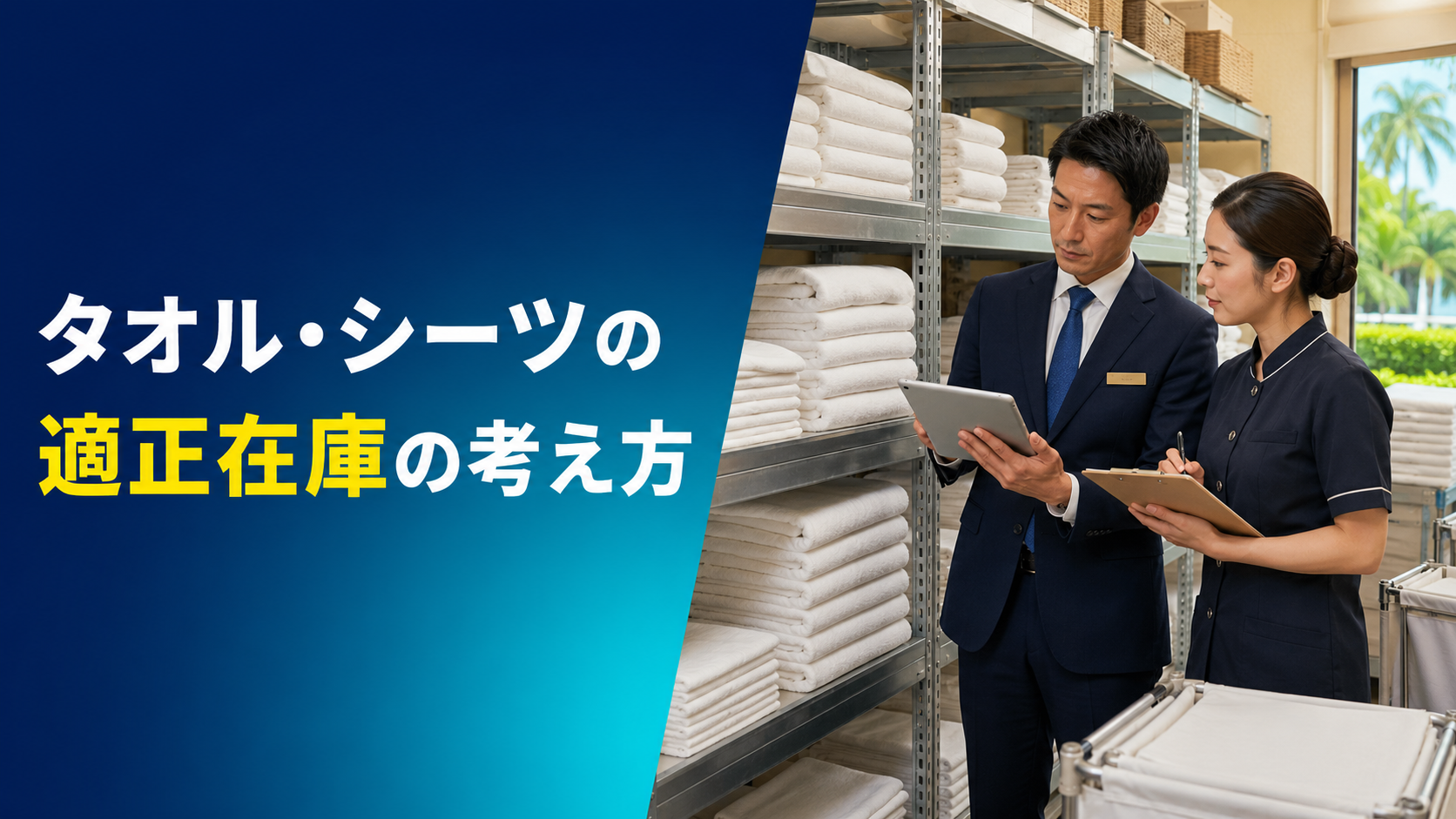 リネンの在庫