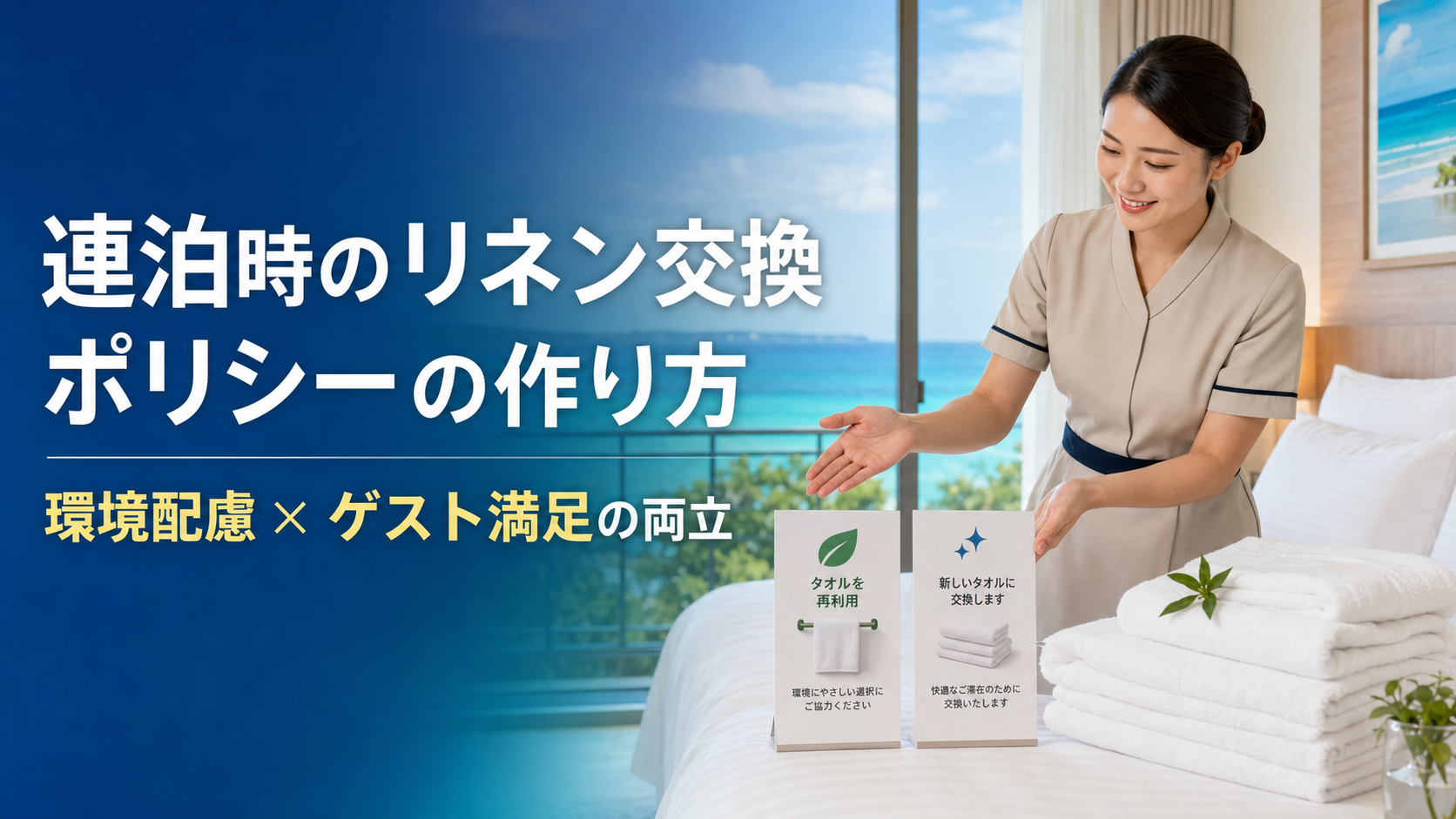 リネン交換ポリシー